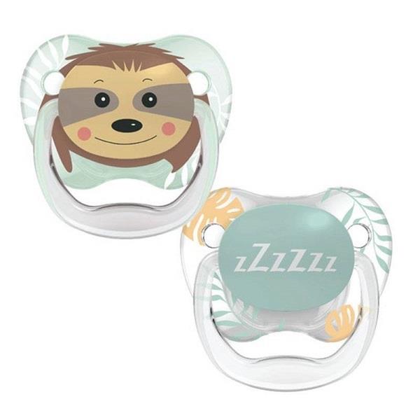 پستانک ارتودنسی 2 عددی دکتر براون Dr Brown’s مناسب 6 تا 18 ماه طرح سنجاب